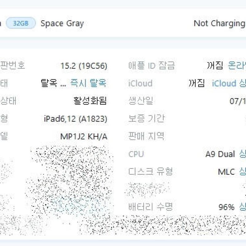 iPad (5����)Wi-Fi + Cellular 32g ���� A���˴ϴ�.