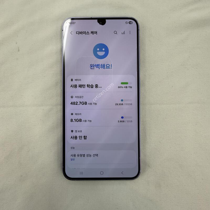 ������ S24 �÷��� 512G �ڹ�Ʈ ���̿÷� �Ǹ� �մϴ�.