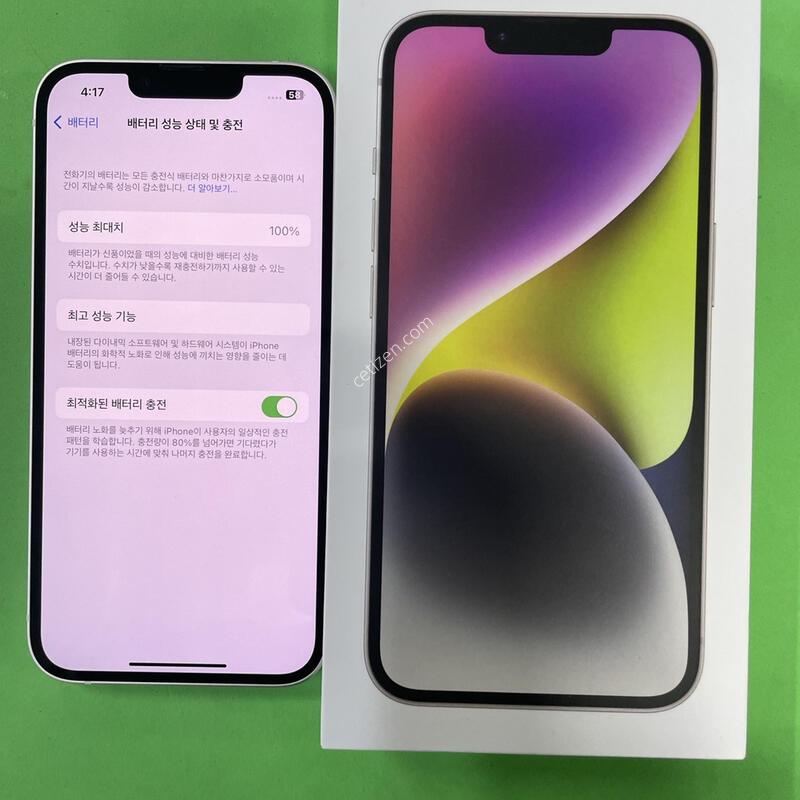 ������14 ��Ÿ����Ʈ 128�Ⱑ SS��(���͸�100%)�Դϴ�.