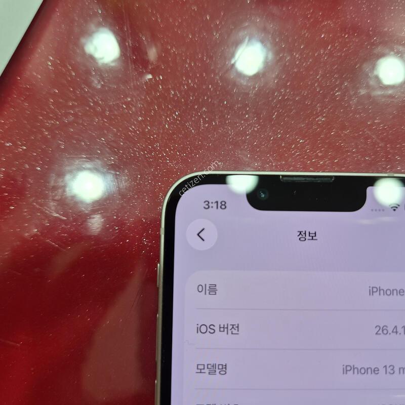 13�̴���ũ.128g.���͸�76%