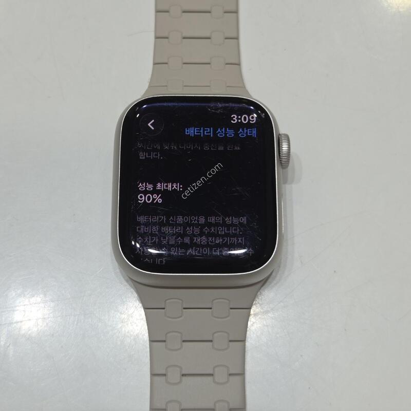 ���ÿ�ġ9 41mm �˷�̴� ���͸�90% a2978