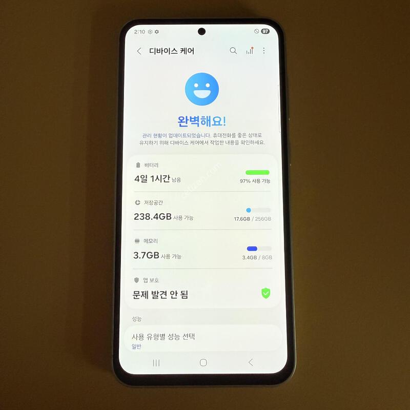 S23FE ũ�� ����ǰ�� ������ ���ܻ� ���۱� 256GB