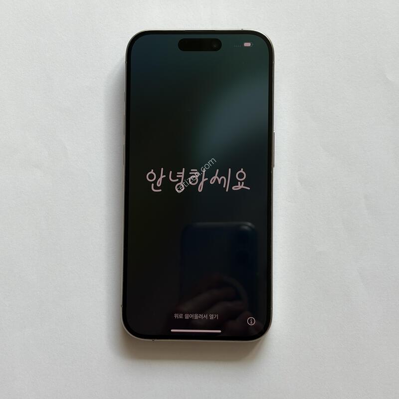 [Ǯ�ڽ�] ������ 15 ���� 128G ���߷� ƼŸ�� (���͸� 87%)