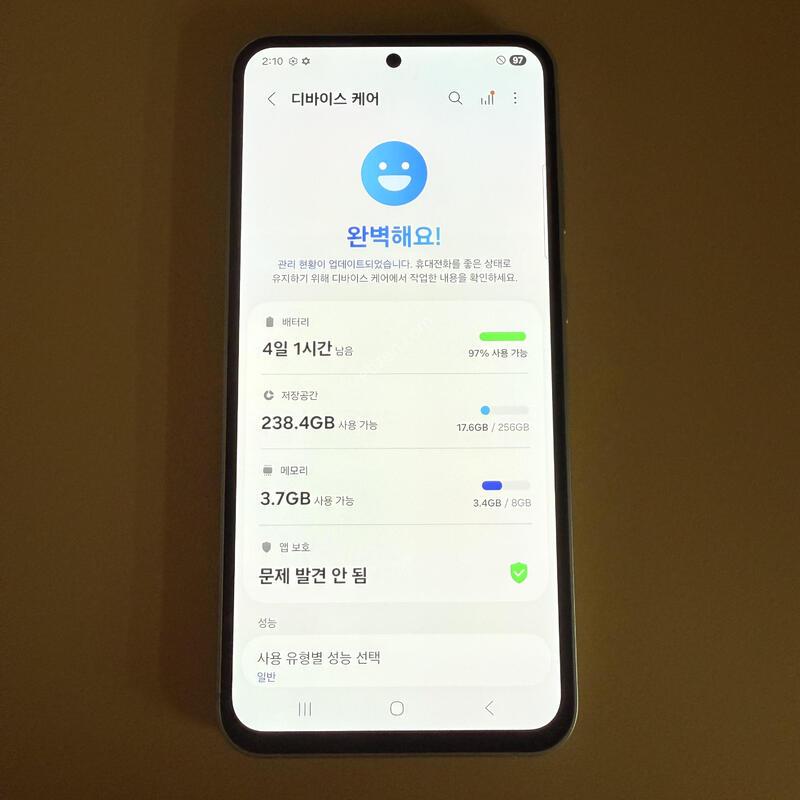 S23FE ũ�� ����ǰ�� ������ ���ܻ� ���۱� 256GB