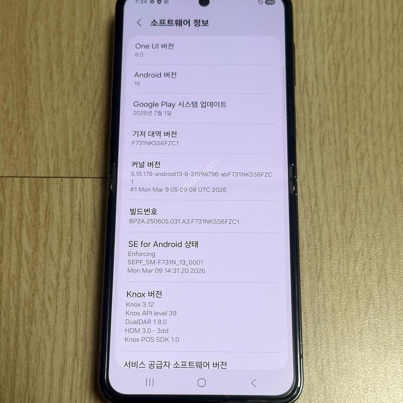���� �̻�� F731 ������Z�ø�5 �׶�����Ʈ 256GB