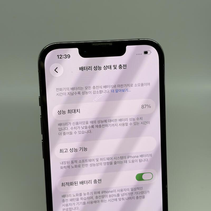 A+��! ������13���� 256GB �׷�����Ʈ [���͸�87%]