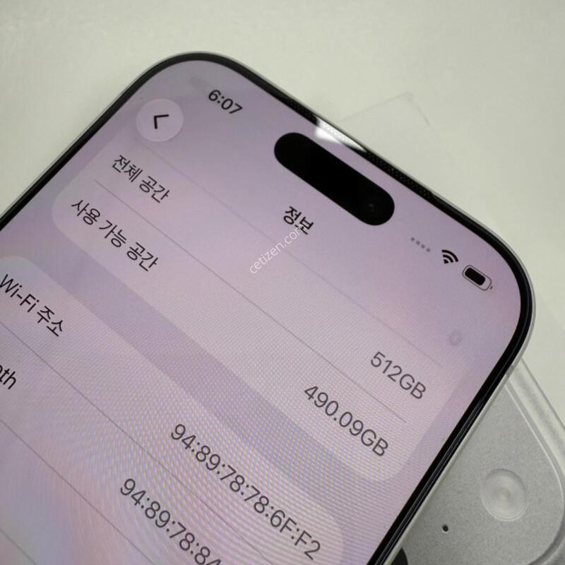 ������17���� 512GB �Ǹ��մϴ�.