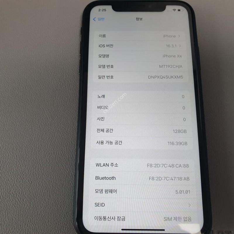 [�߱���] ������XR / 128GB / ����