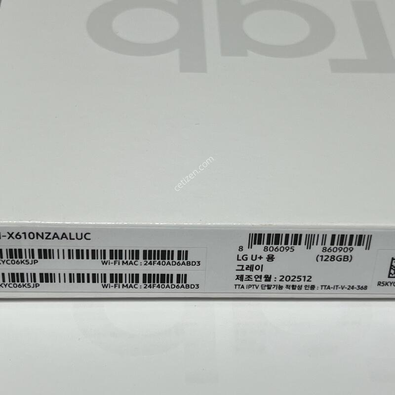 (1183) �Ｚ ������ ��9FE�÷��� 128G �׷��� X610N �̰���+�������̽�
