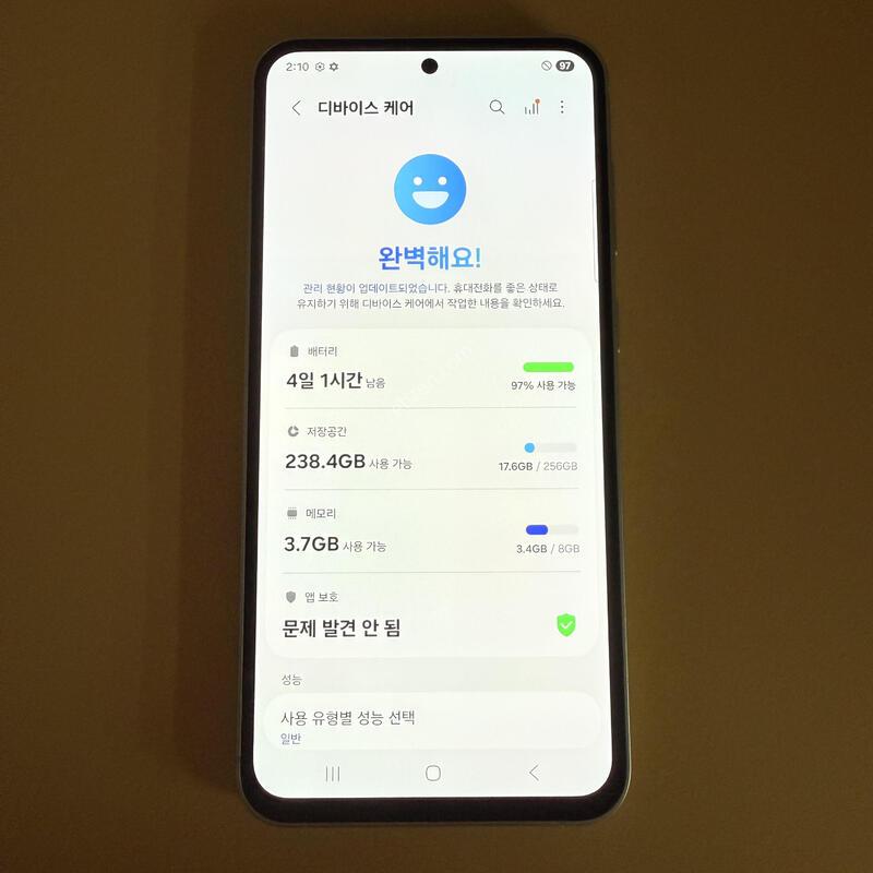 S23FE ũ�� ����ǰ�� ������ ���ܻ� ���۱� 256GB