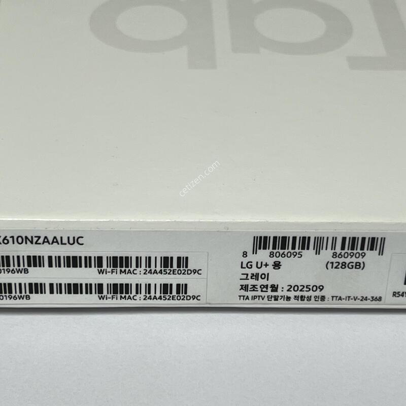 (1216) �Ｚ ������ ��9FE�÷��� 128G �׷��� X610N �ܼ�����