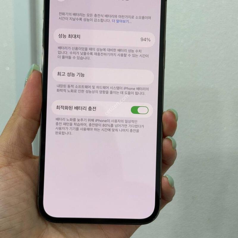 A��/Ǯ��)������12���� �׶�����Ʈ 256GB/94% Y1984