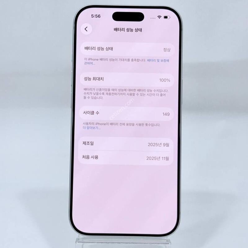 ����Ŭ149)������17���� �ǹ� 256GB/100% Y2008