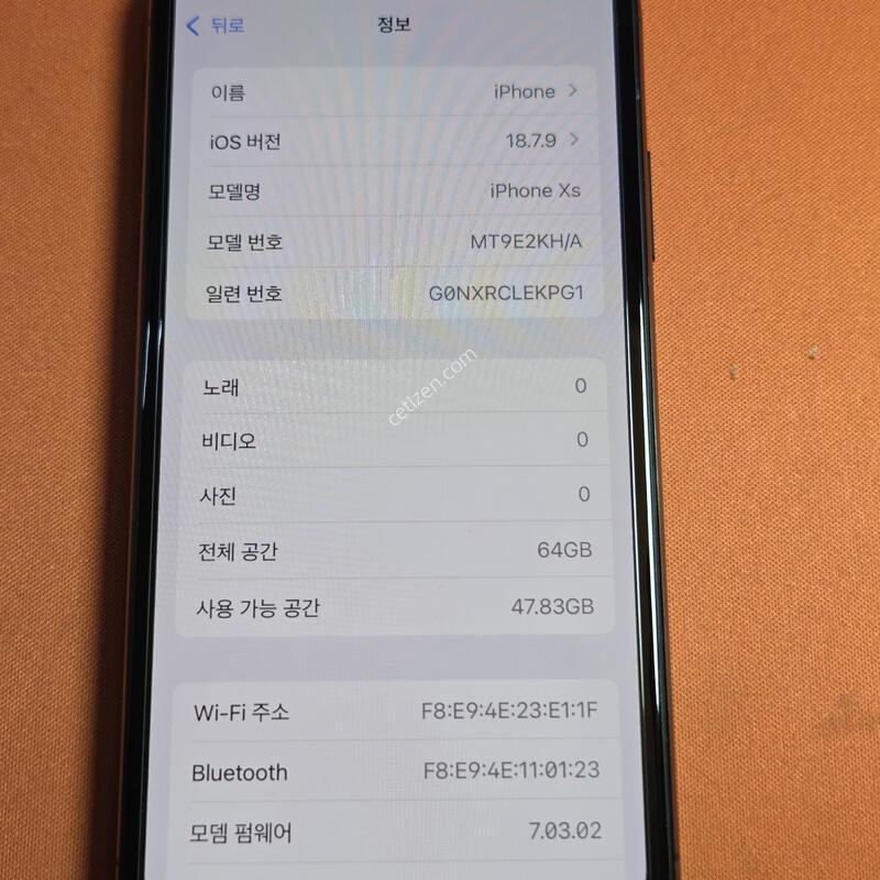 ������Xs.64GB.���͸�100%