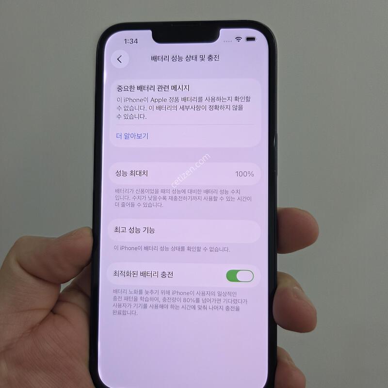 ������13 256GB ���� A�� ���͸�100%