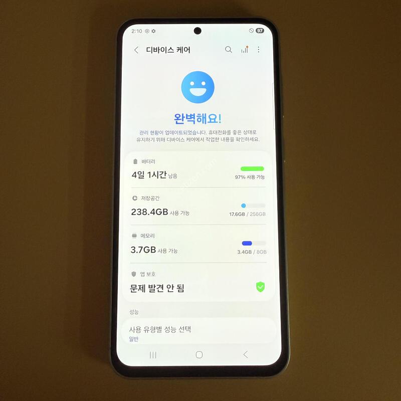 S23FE ũ�� ����ǰ�� ������ ���ܻ� ���۱� 256GB