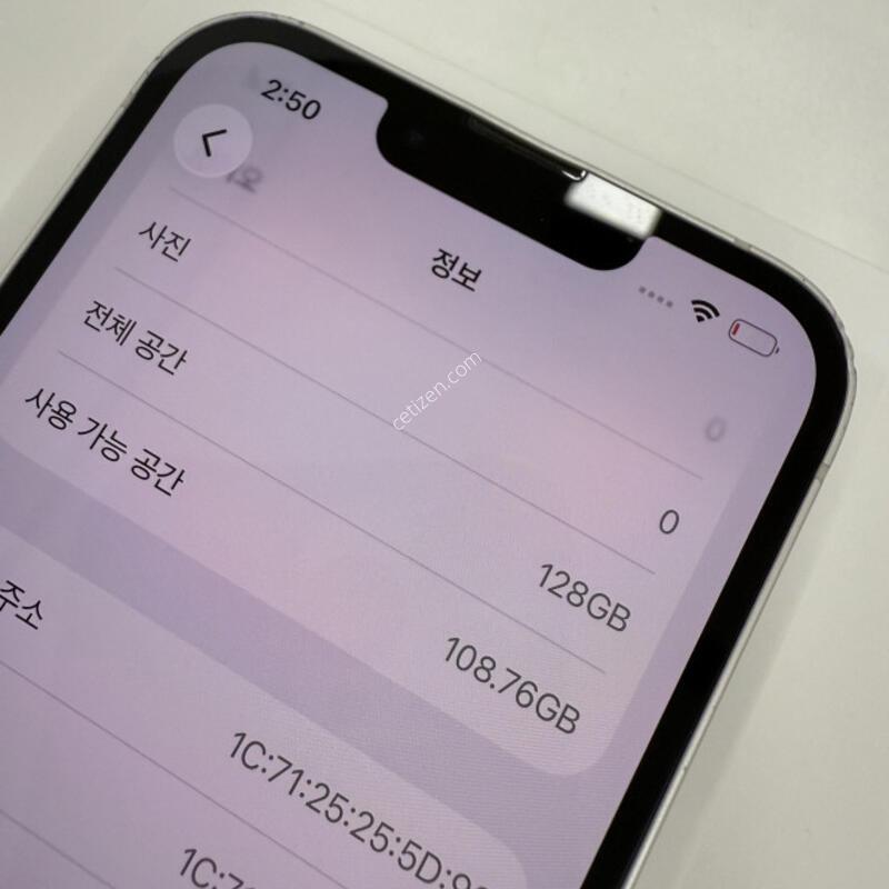 ������13 ��Ÿ����Ʈ 128GB �Ǹ��մϴ�.