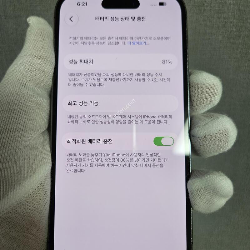 ������ ���͸�81% ����X