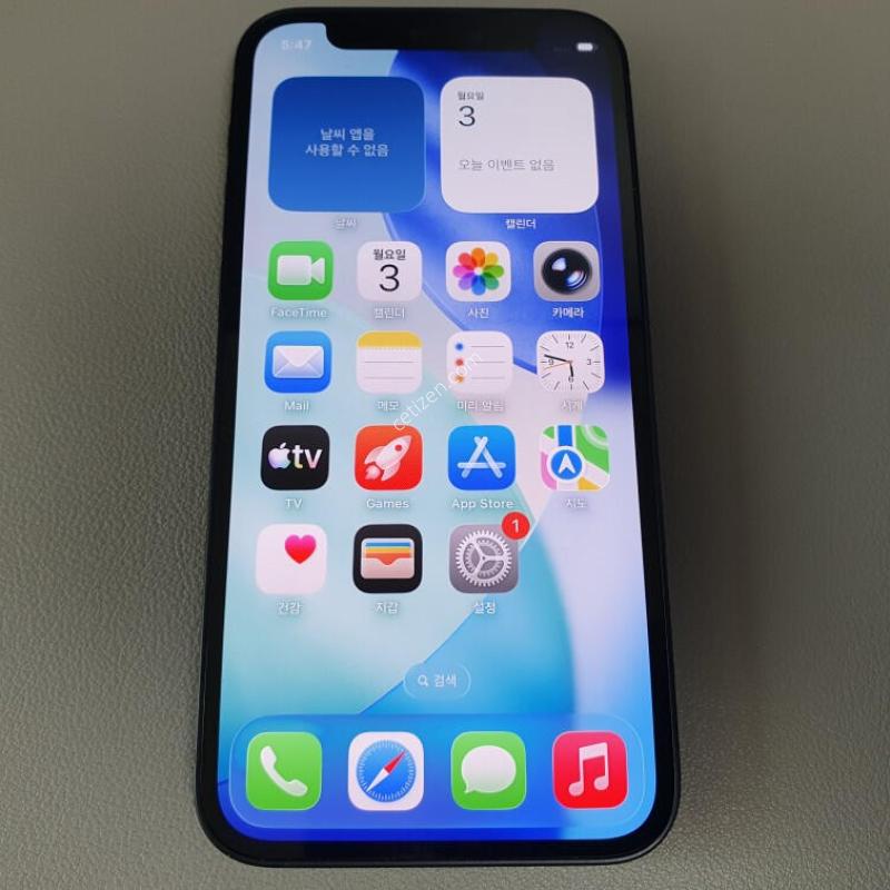������12 �̴� / 128GB / ���� / ���͸����� 73%