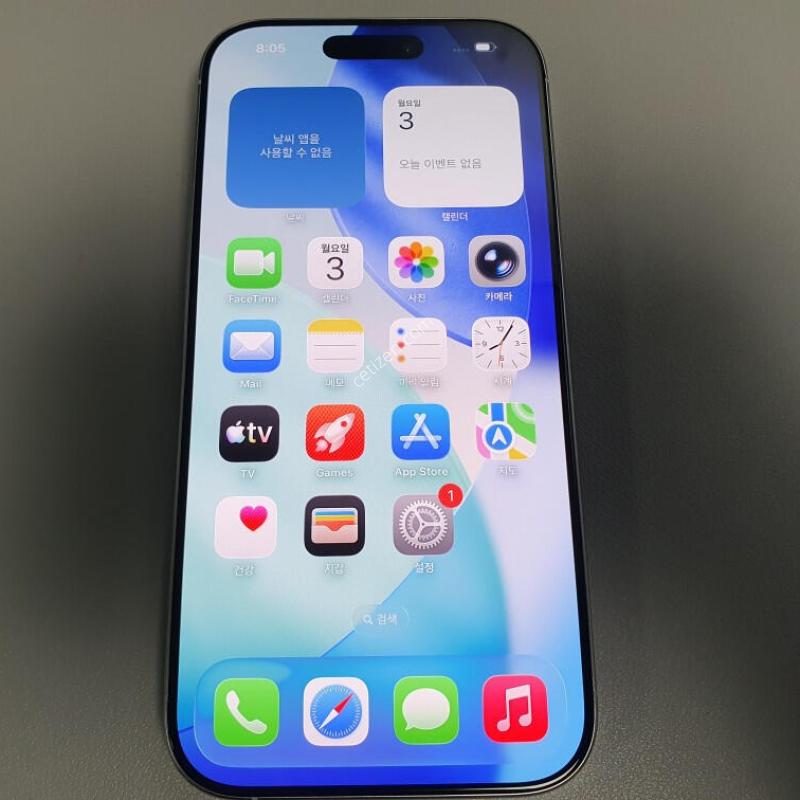 ������16 ���� / 128GB / ȭ��Ʈ / ���͸����� 91%