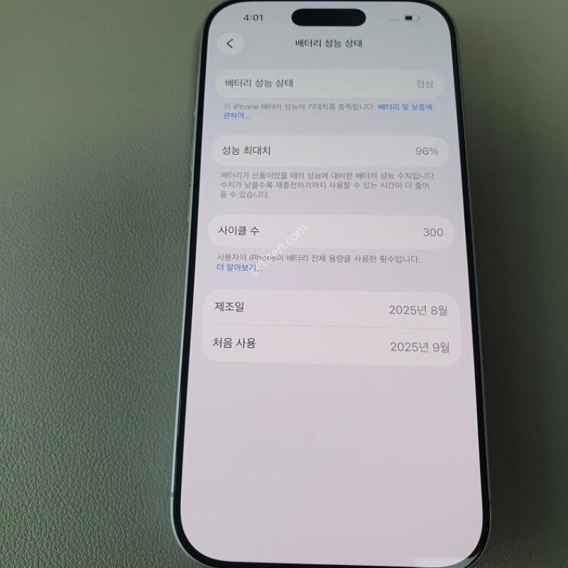 ������17 / 256GB / �󺥴� / ���͸����� 96%