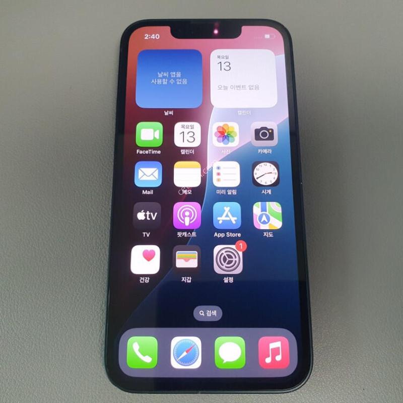 ������13 �̴� / 128GB / ���� / ���͸����� 85%