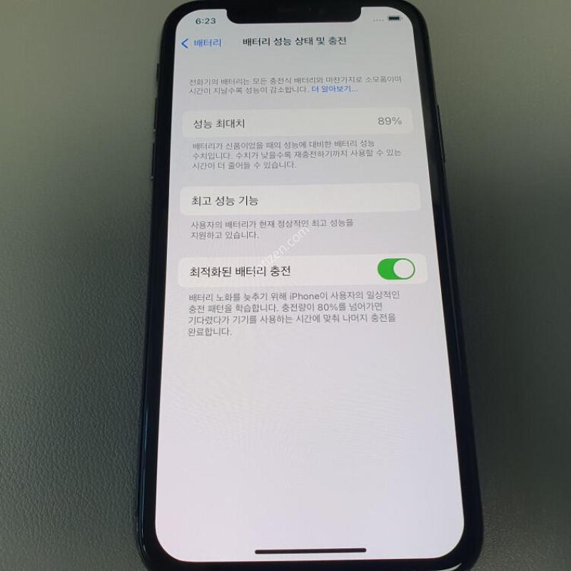 ������X / 256GB / ���� / ���͸����� 89%