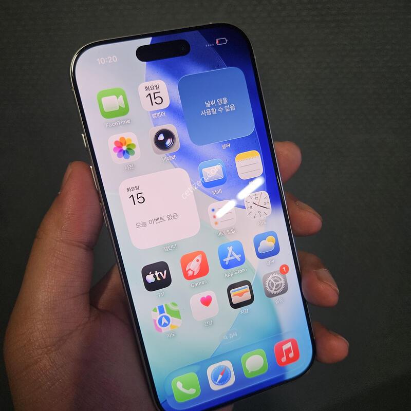 ������16���� 128GB ȭ��Ʈ ����A�� ���͸�91%