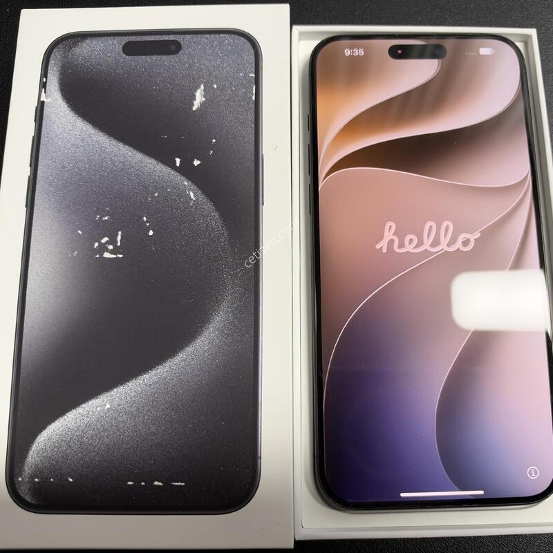������ 15 Pro Max / 256 GB / Black titanium / Ǯ��