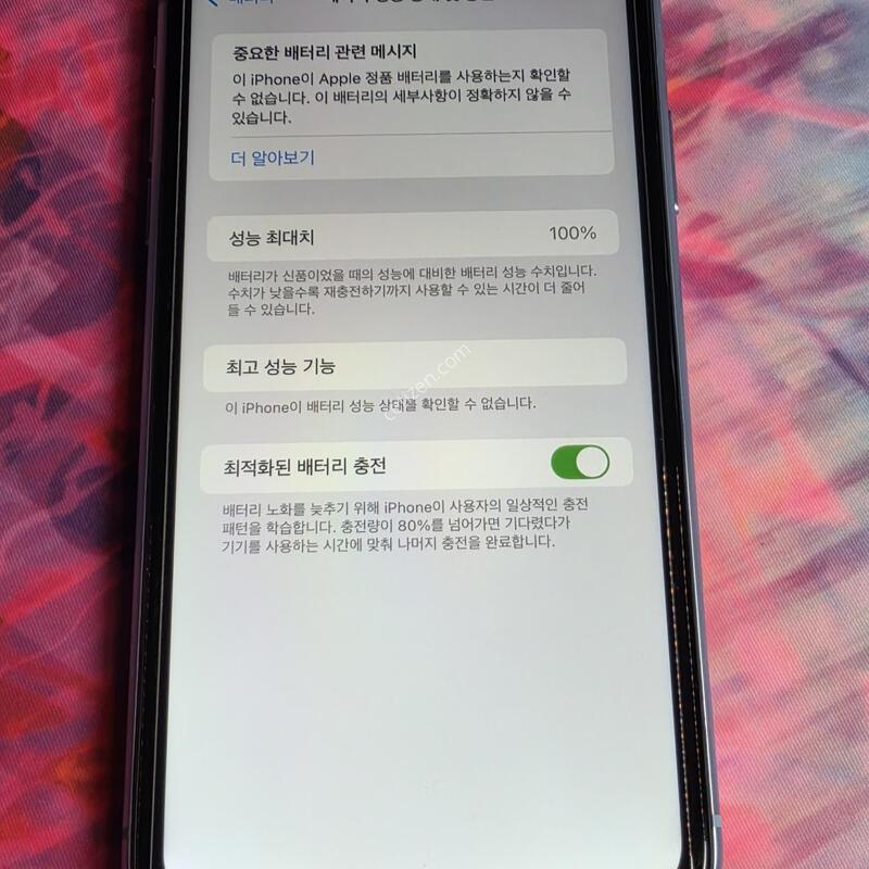 ������XR.256GB.���͸�100%.���縮�۱�
