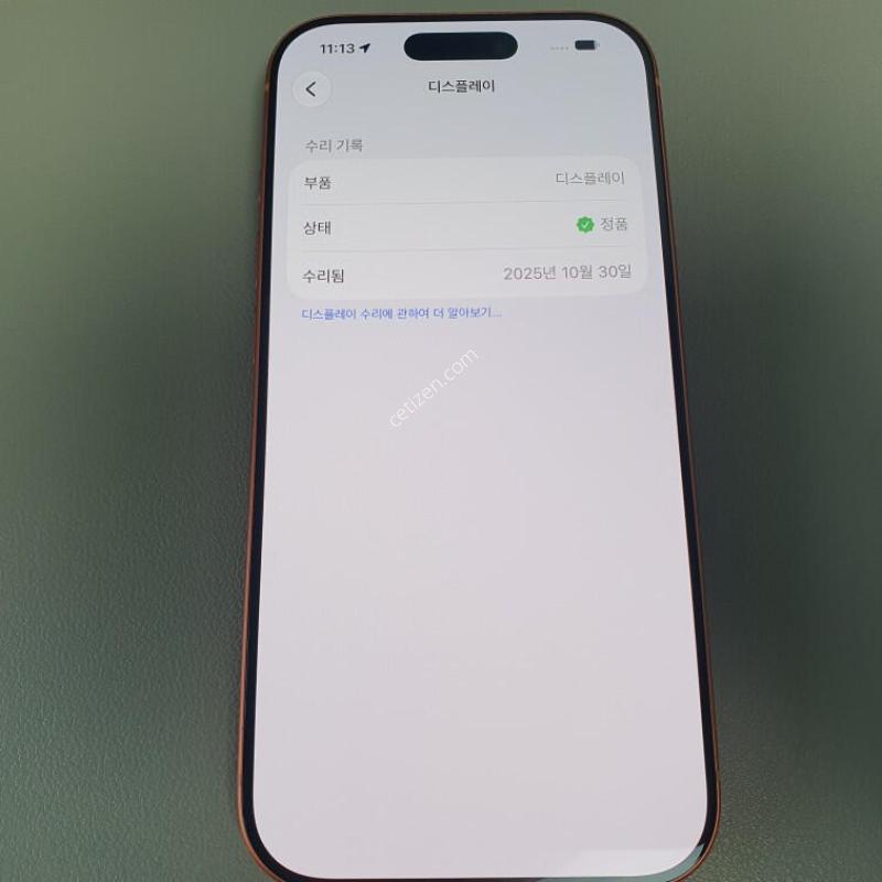 ������17 ���� / 256GB / ������ / ���͸����� 93%