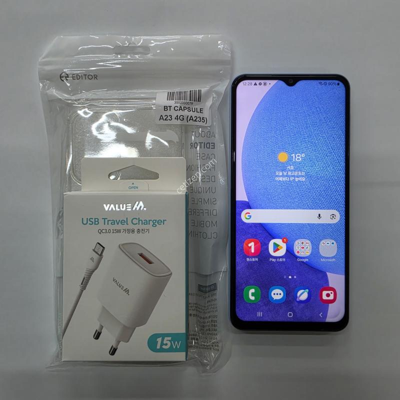 갤럭시A23-128G/블루/무잔상/특S급