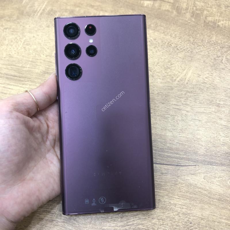 갤럭시S22울트라 버건디,외관 컨디션 최상