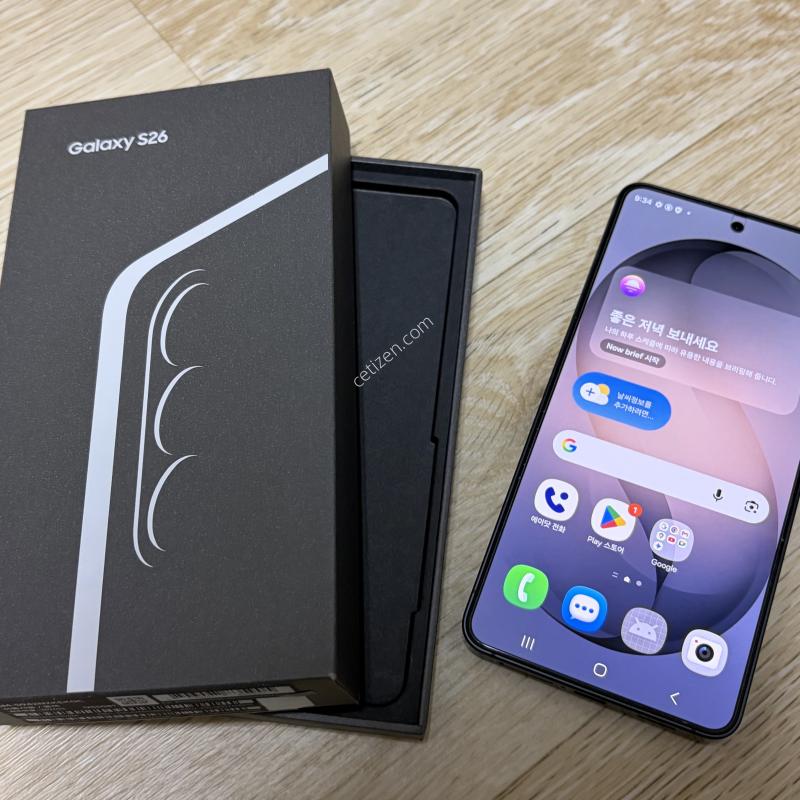 갤럭시S26 256G 정상해지 공기기 3달사용