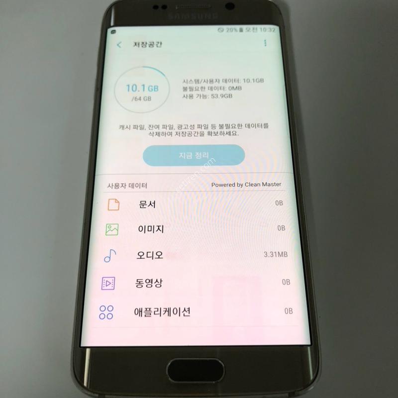 갤럭시 S6엣지 골드 64기가 판매(82663)
