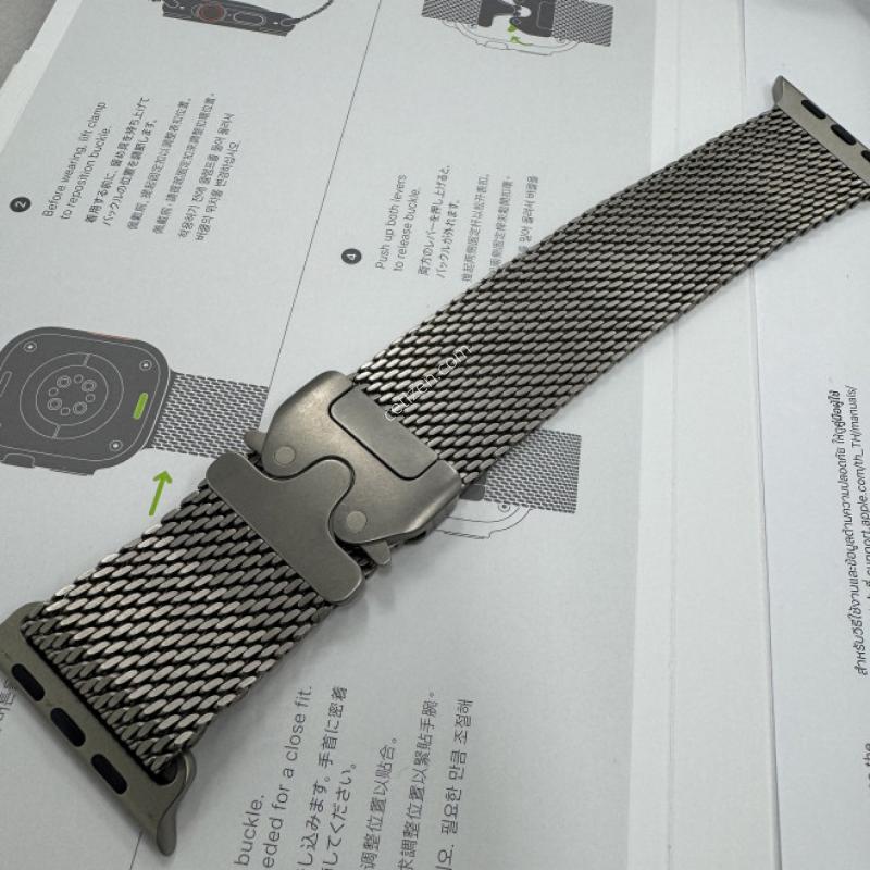 애플워치울트라3 49mm 티타늄 밀레니즈 르푸 밴드셋 판매합니다.