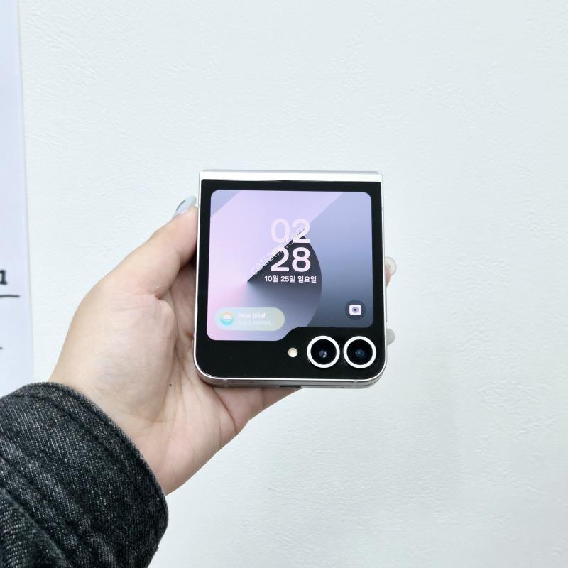 갤럭시Z플립6 실버 256GB
