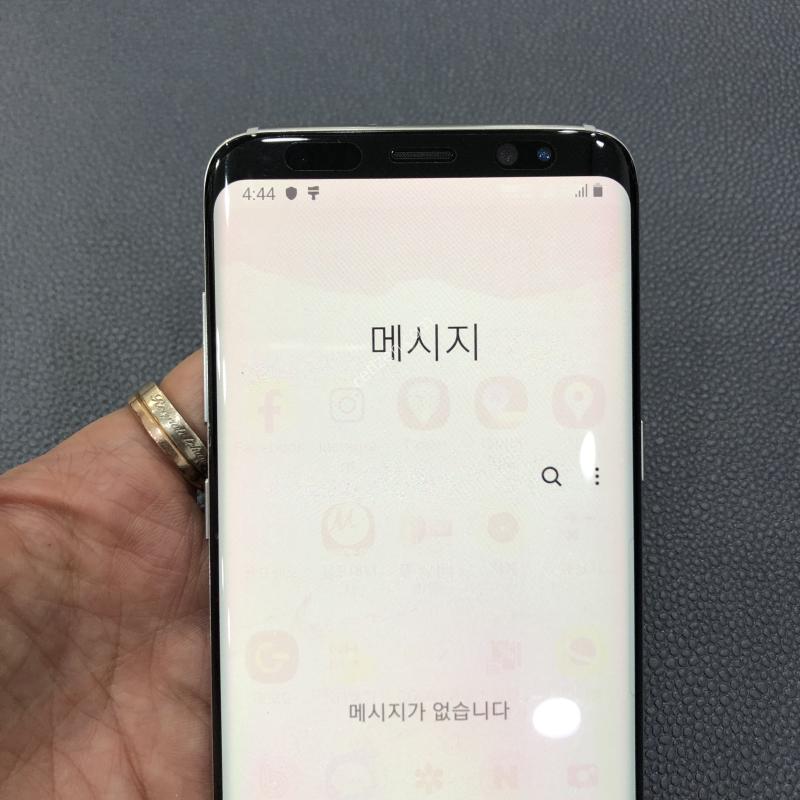 갤럭시S8 실버,외관 S급