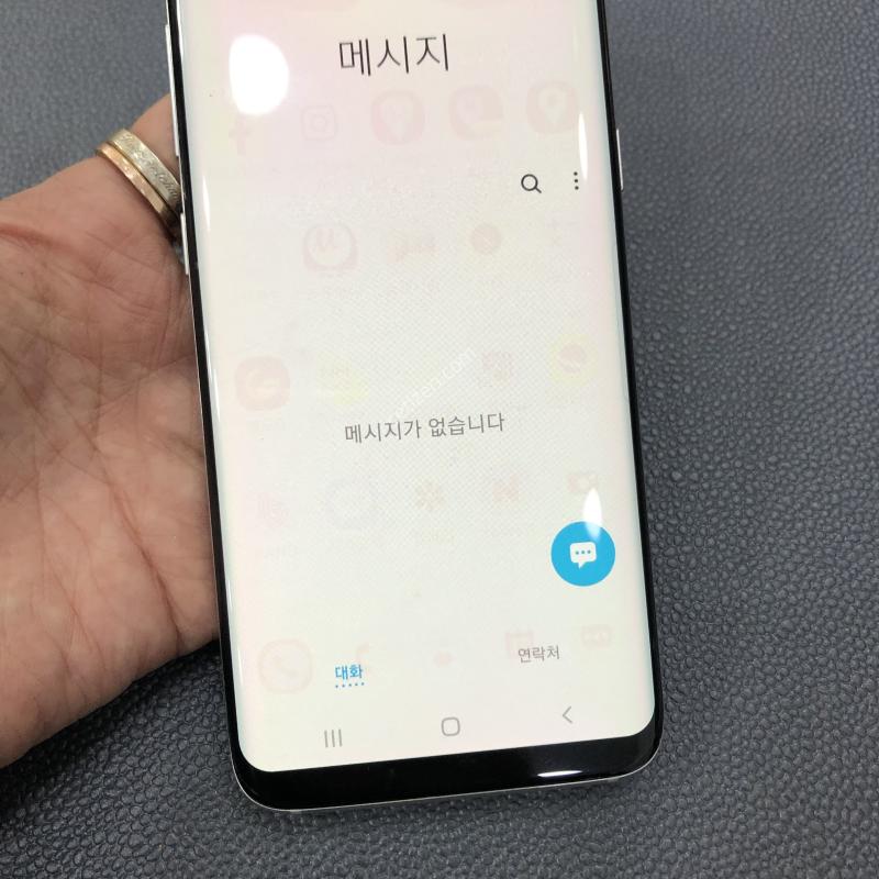 갤럭시S8 실버,외관 S급