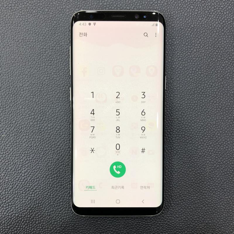 갤럭시S8 실버,외관 S급
