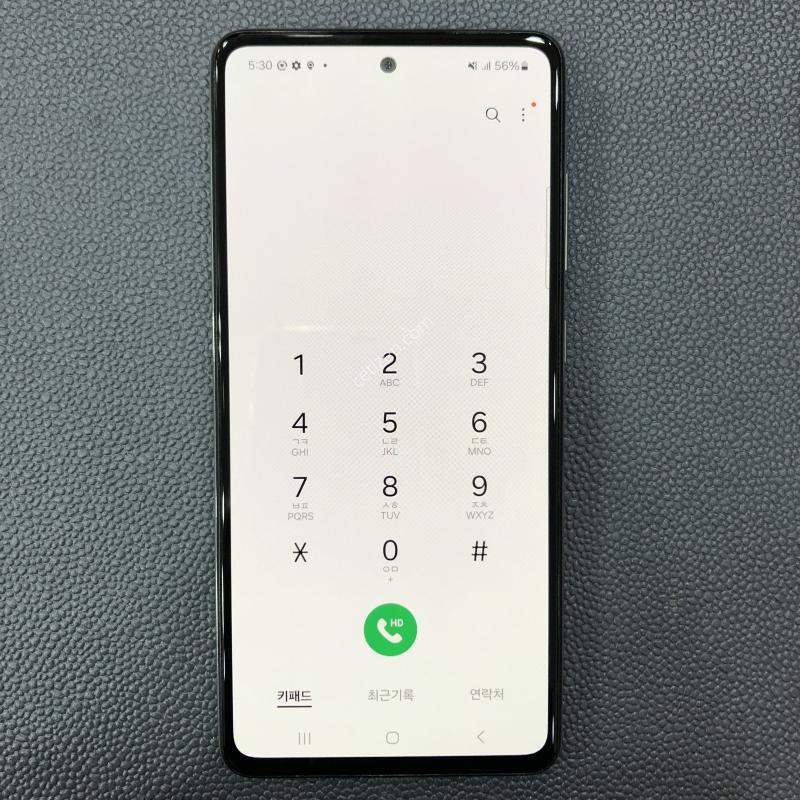 갤럭시A52s 화이트,컨디션 최상,매우깨끗,액정 무기스
