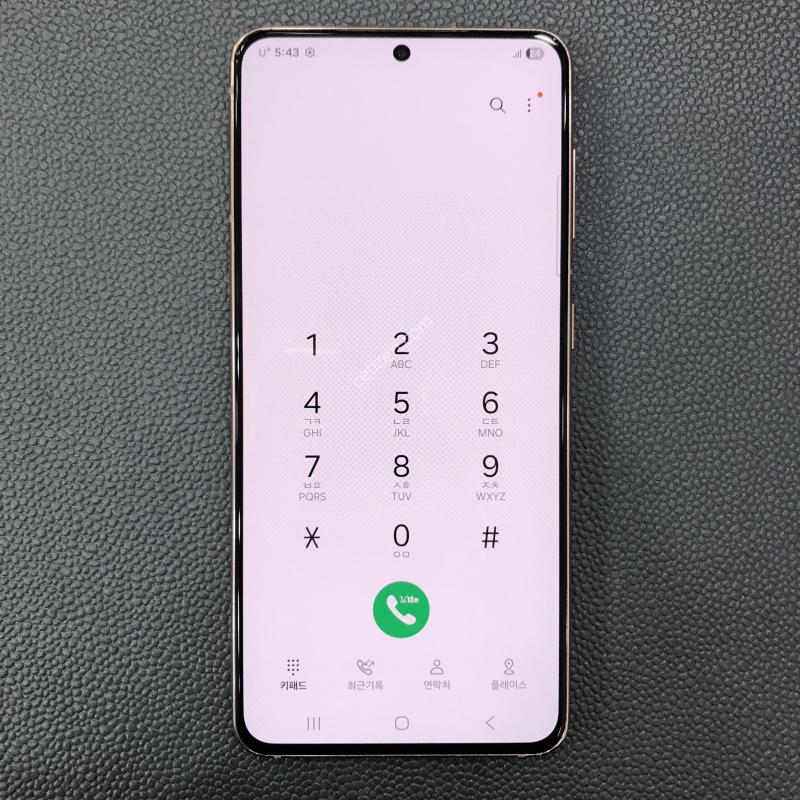 갤럭시S21 핑크,컨디션 최상,잔상 없음