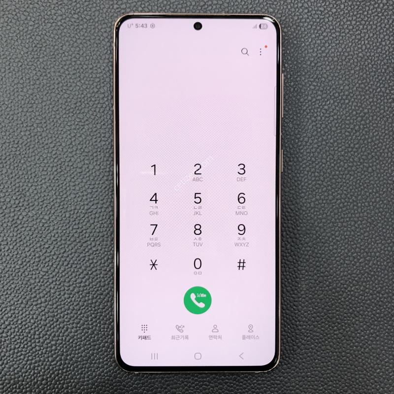 갤럭시S21 핑크,컨디션 최상,잔상 없음