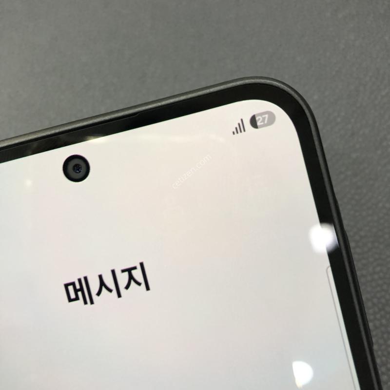 갤럭시A36 블랙,외관 컨디션 최상,액정 무기스,테두리 특A급,무상보증남음