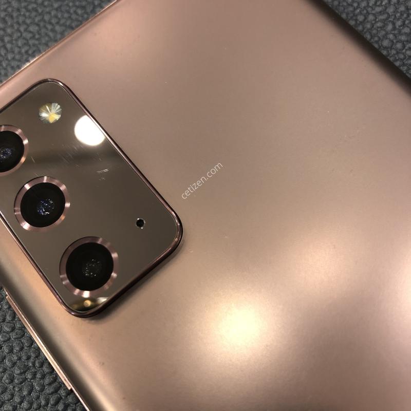 갤럭시노트20 브론즈,외관 컨디션 최상,액정 S급