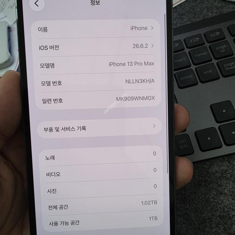 (5304)13프로맥스 1tb