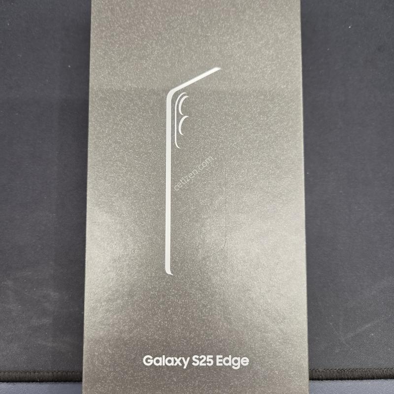 풀박스)거의 새 제품)갤럭시 S25 엣지 실버 256G