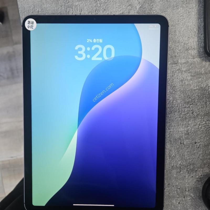 애플 아이패드에어4세대 셀룰러 정상해지 무잔상