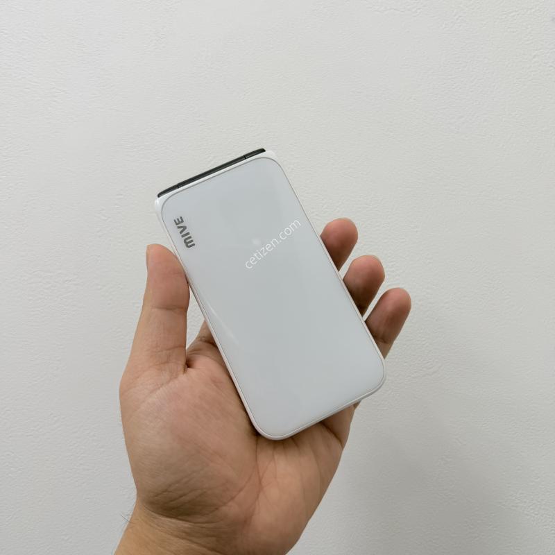 마이브 MIVE 스타일 폴더 화이트