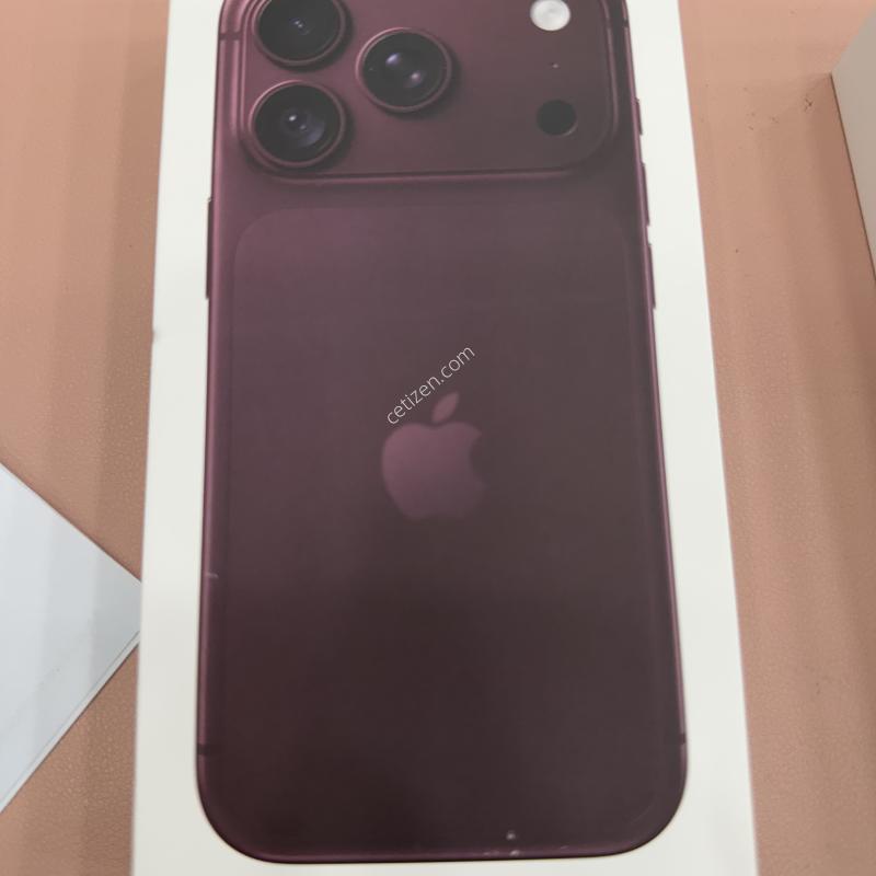 아이폰18프로 256GB 미개봉 버건디